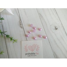 Полужемчуг 8 мм, цвет светло-сиреневый №92, 5 г